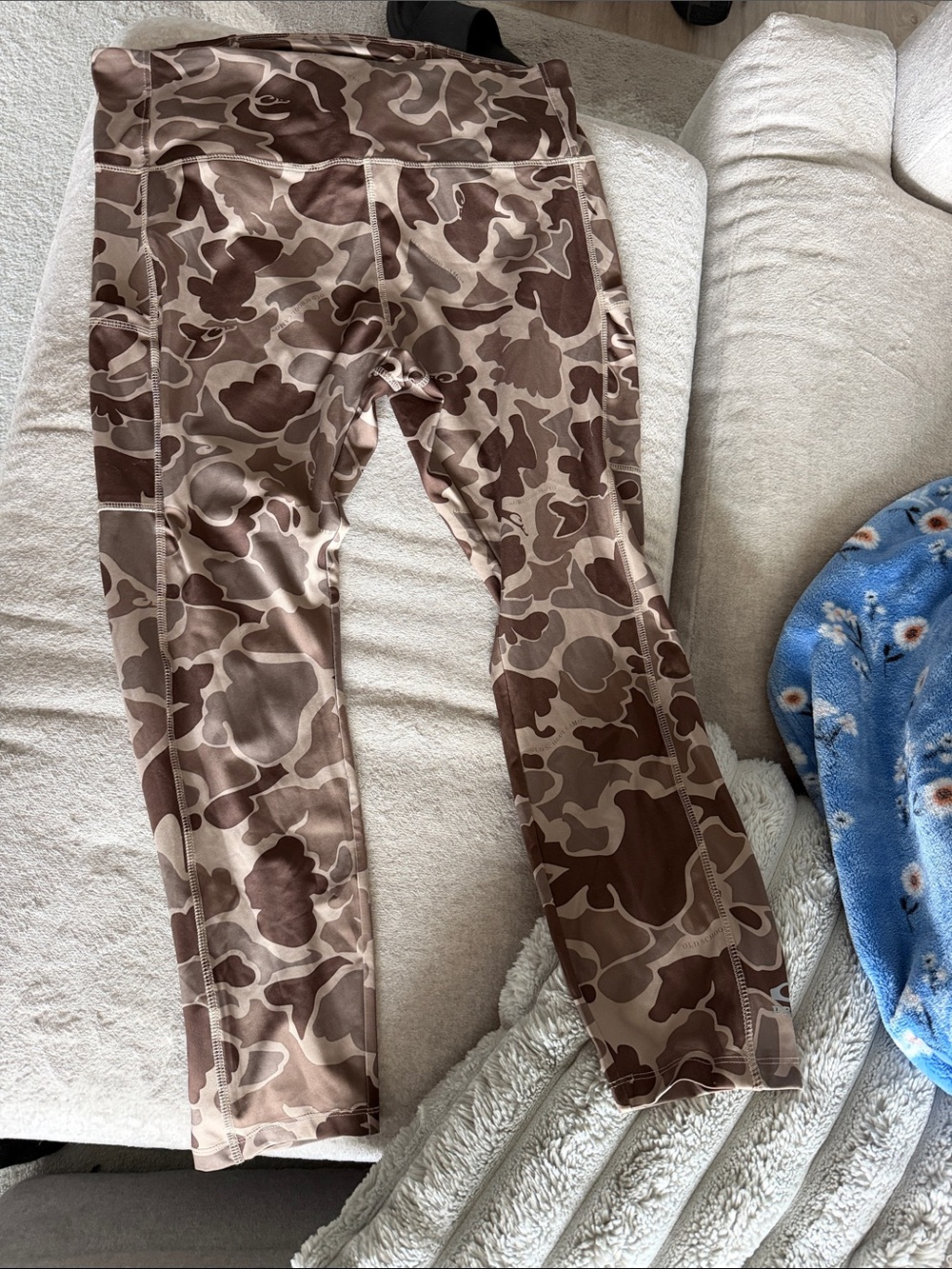 Drake Brown Multi Camo Womens Leggings
